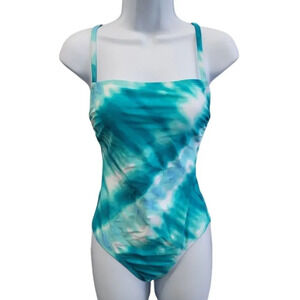 Nwot Kona Sol Multicolor Tie Dye One Piece Swim Suit